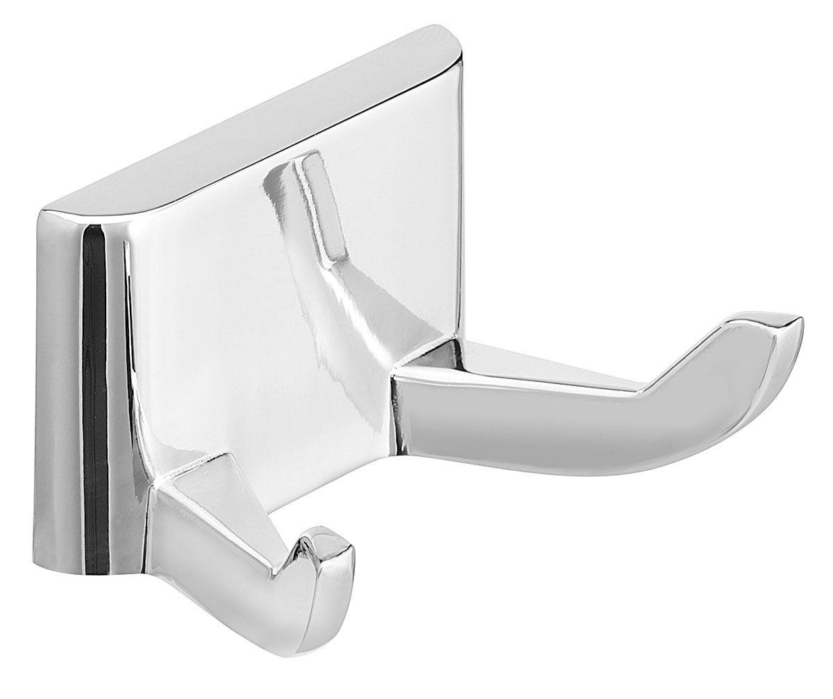 Chrome Plated Die Cast Double Robe Hook Bradley Corp