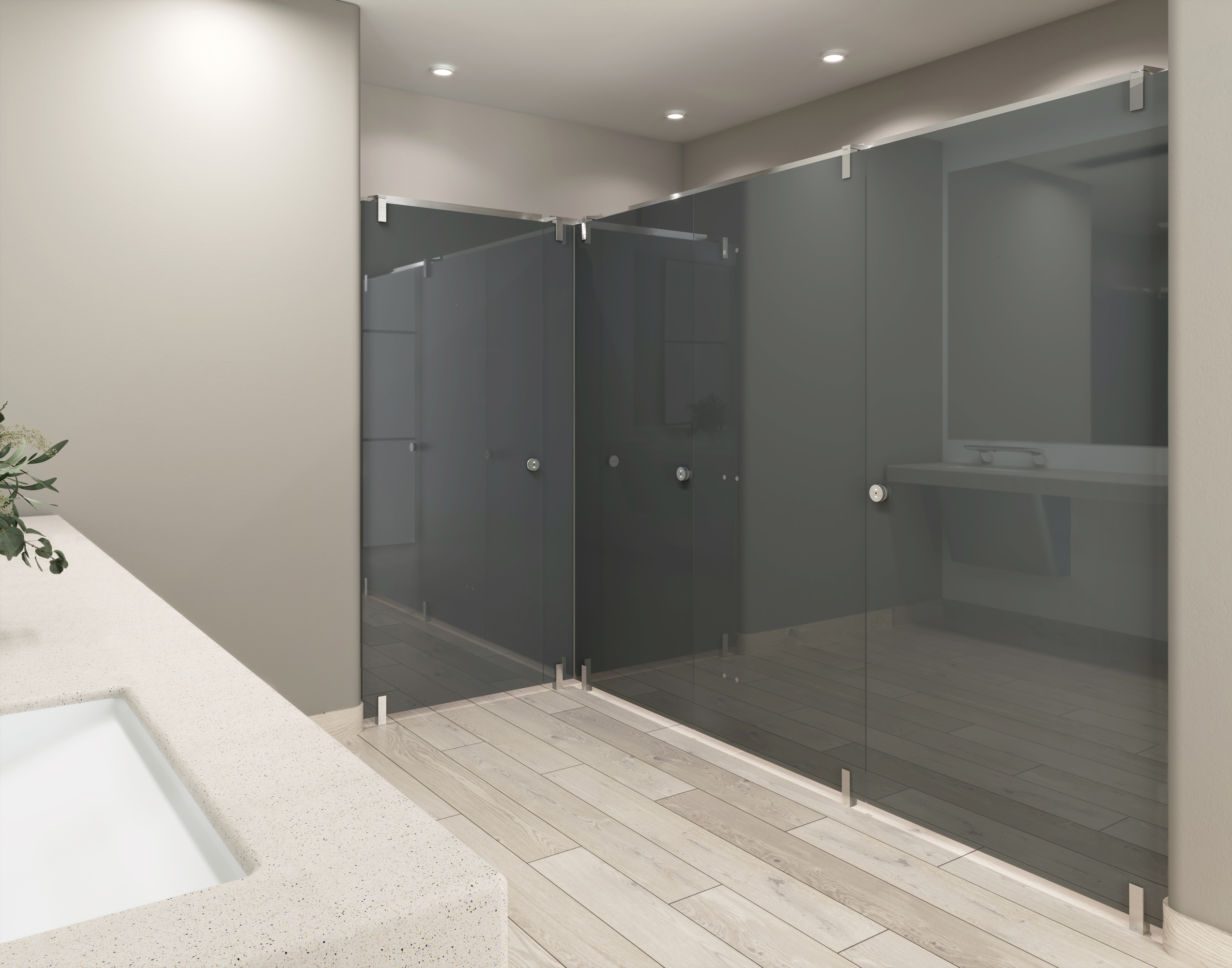 Bathroom Partitions & Toilet Partitions by FlushMetal Partitions