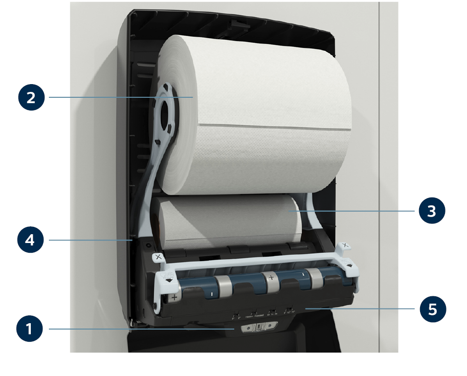 automatic paper towel dispenser