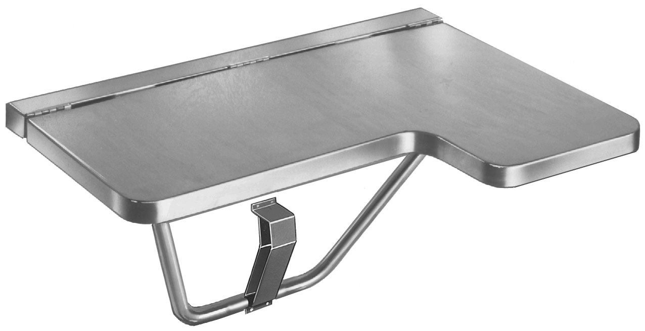 Stainless Steel Left Handed Shower Seat Discontinued Bradley Corp